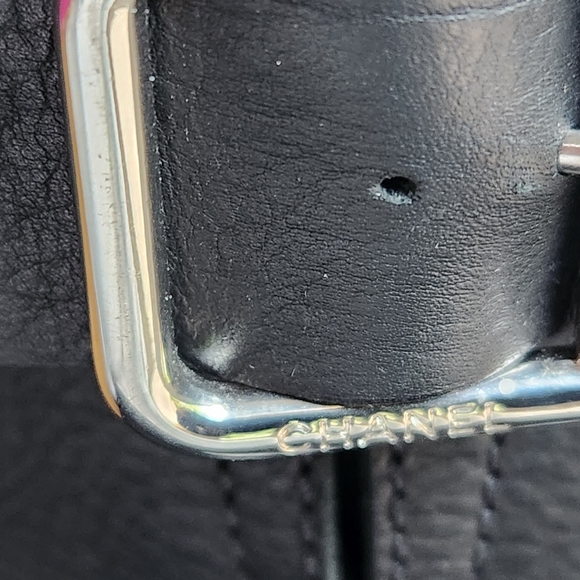 💃💯🎉HOST PICK🎉Chanel Boots 8.5 ladies. 11in high on right side /buckles/zips - Picture 5 of 17